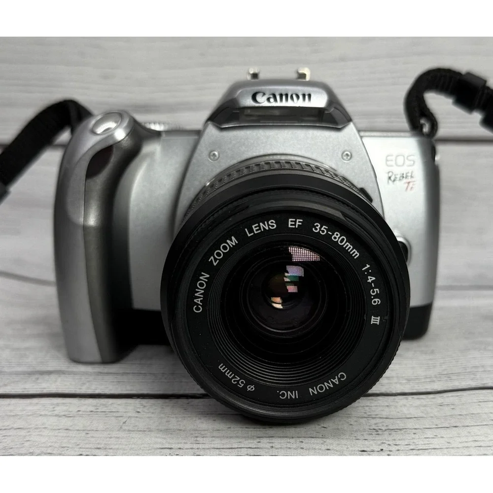 Canon EOS Rebel Ti 35mm SLR Film Camera with EF 35-80mm f/4-5.6‎ III Zoom Lens